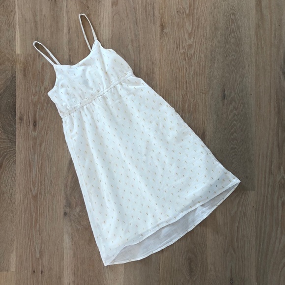 toddler white sundress